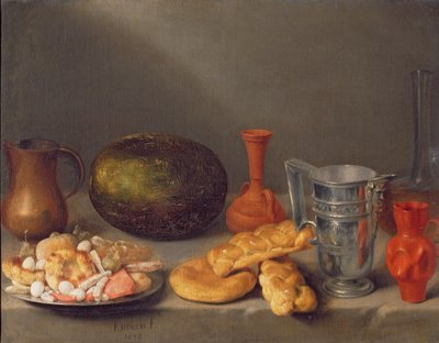 Nature morte avec pain, 1648 - Francisco Palacios